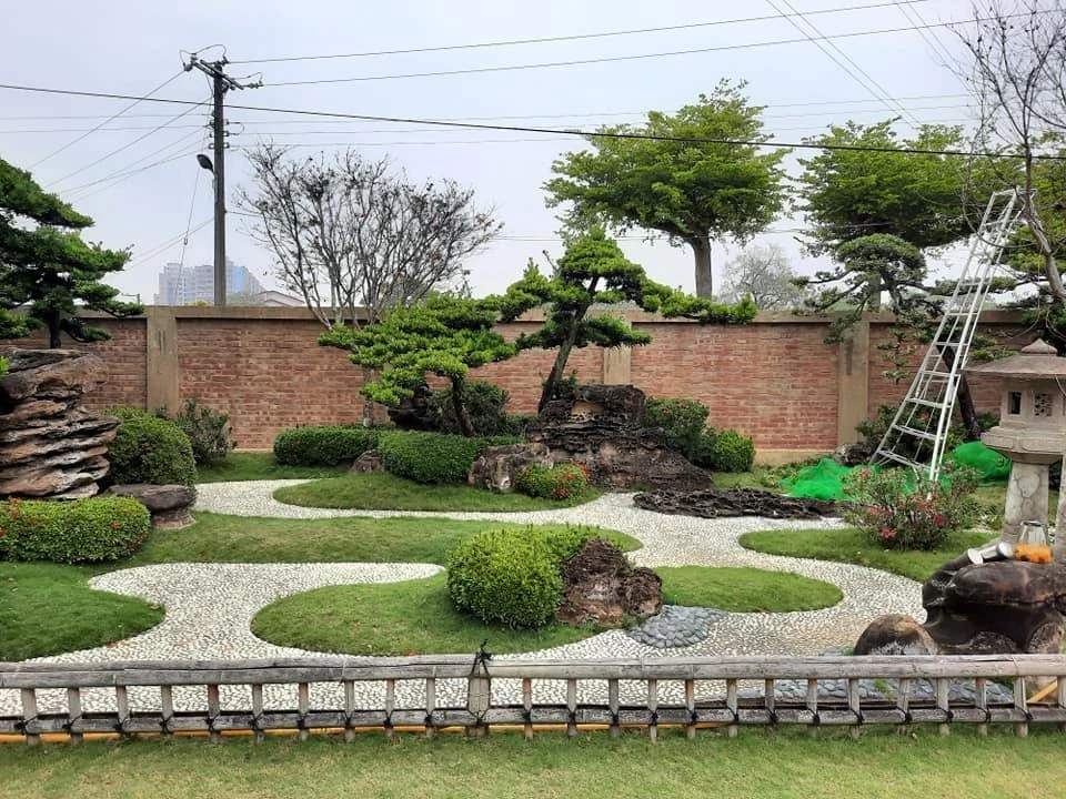 嘉義彌陀寺1 | 嘉義園藝景觀養護工程