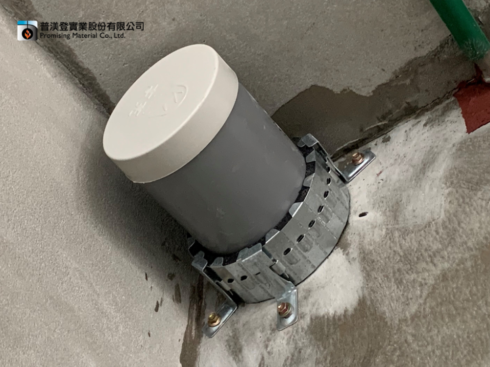 【塑膠管不防火怎麽辦？】-塑膠管貫穿防火區劃唯一解決方案：塑膠管阻火圈/阻火紮帶/防火帶