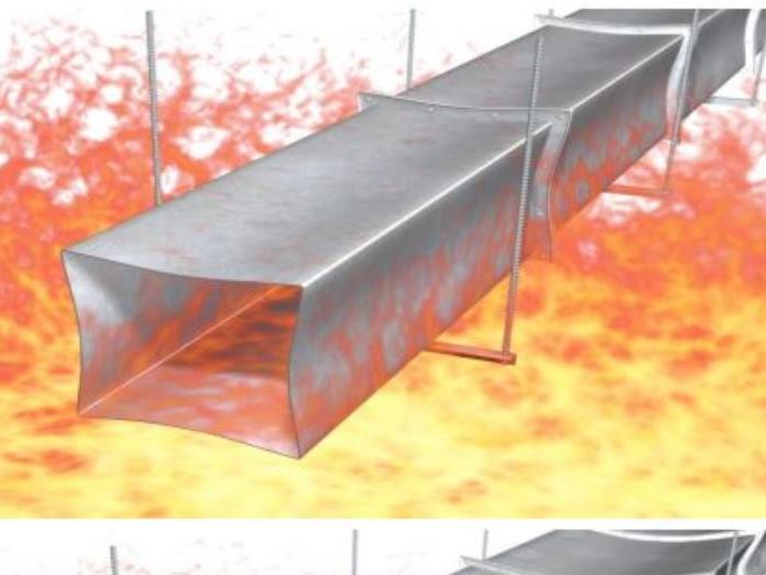 合法的防火排煙風管-鐵皮風管專用防火漆