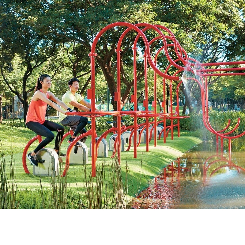 大安森林公園-活水飛輪【普渼登水撲滿】