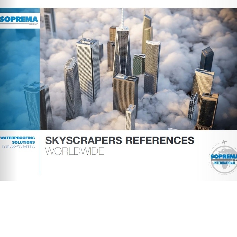 Soprema的摩天大樓&高層建築【防水系統】國際實績