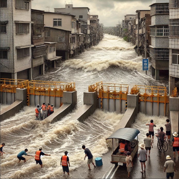 防洪守護者：認識防水閘門