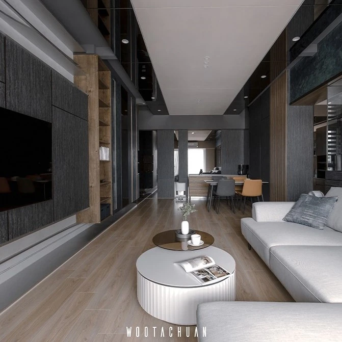 吾他川室內設計－新竹竹北室內設計推薦－穿透之間－—如既往的神祕 圍繞著「穿透性」和「神祕感」的核心概念