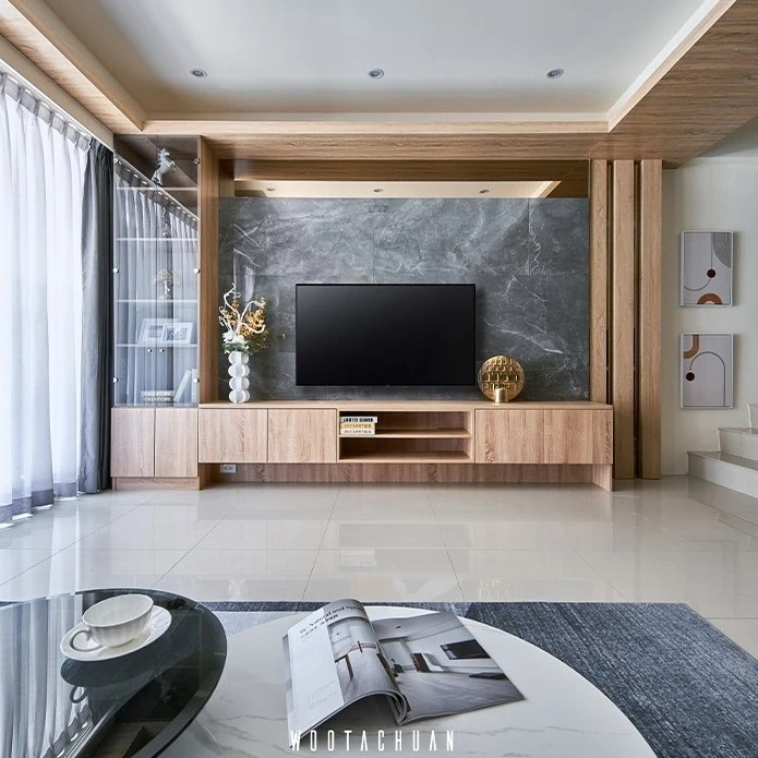 吾他川室內設計－新竹竹北室內設計推薦－品木硯宅－幸福只要—點木—點水—點光—點風