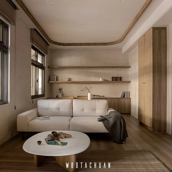 吾他川室內設計－新竹竹北室內設計推薦－日式侘寂境地－靜謐而雅緻的日本禪境