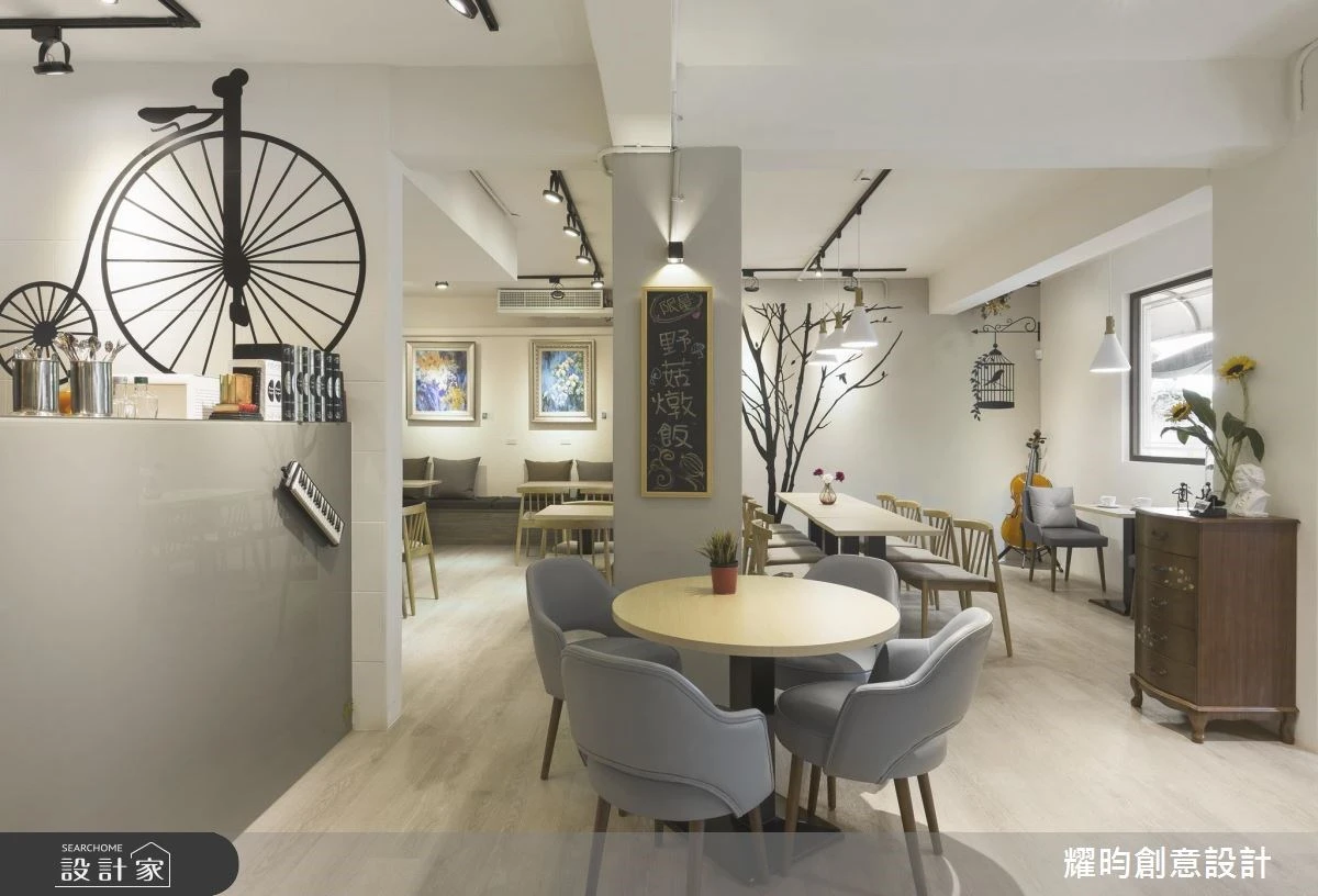**實踐生活美學從「食」招來！老屋改造淨白北歐風餐廳