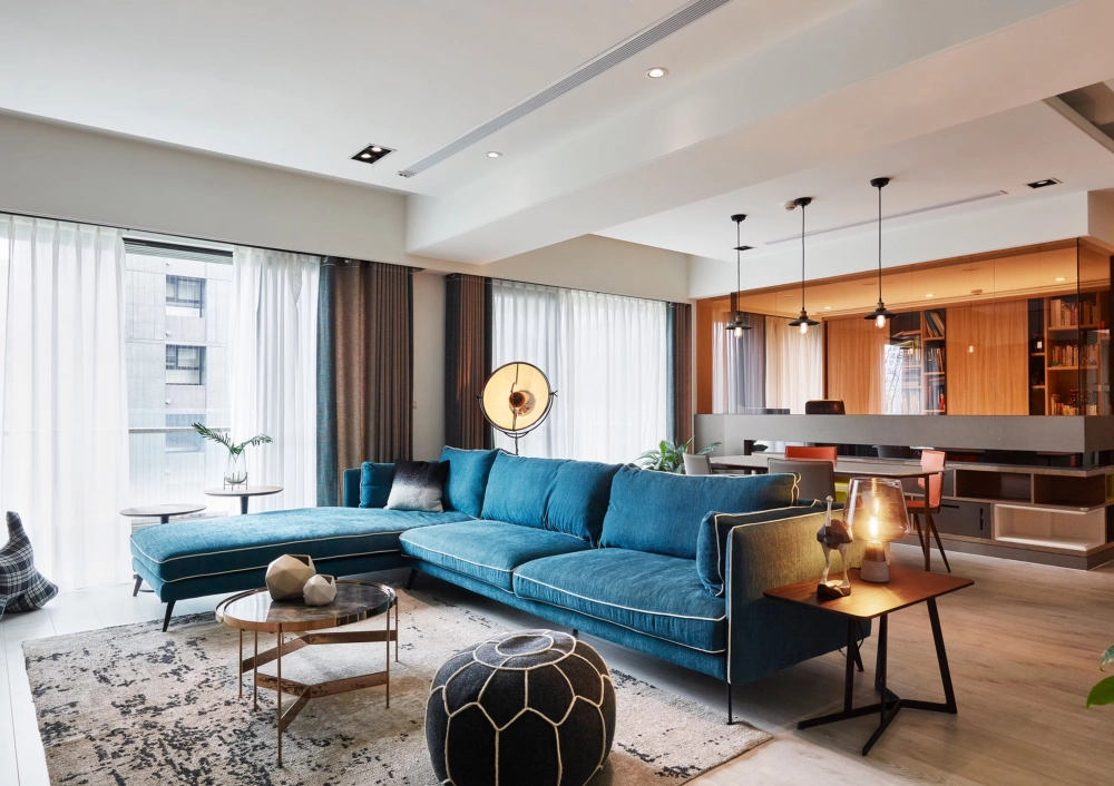 藍旗褐色 Huang residence