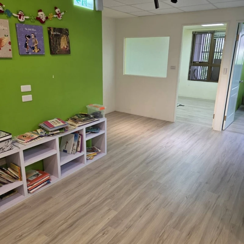 幼兒園(塑膠地板)工程完工｜台北塑膠地板｜台北卡扣式地板