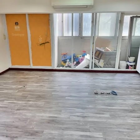 新生北路辦公室(塑膠地板)工程完工｜台北塑膠地板｜台北地板安裝