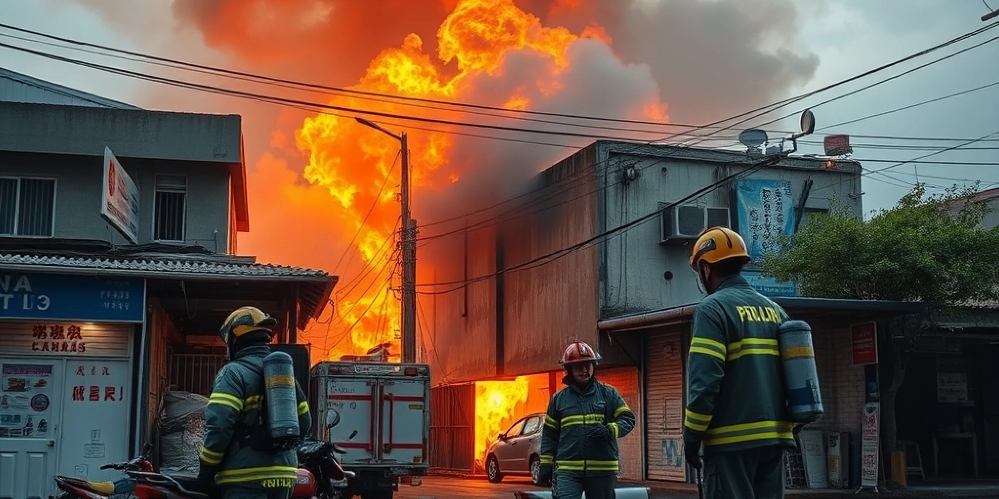 台南安南區爆炸火警釀14傷！市長黃偉哲星國行程急轉彎，原因直擊