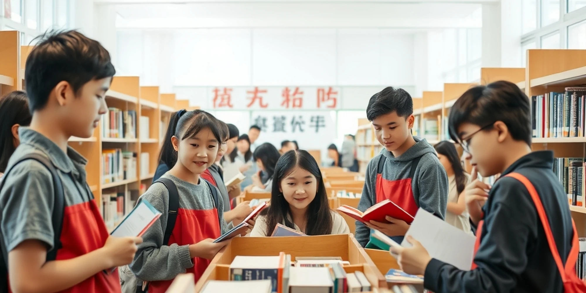 新營文化中心圖書館暑期志工經驗：學生難忘的回憶與成長