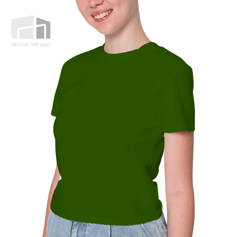 (女-綠)彩虹團體絲綢感吸濕排汗T恤