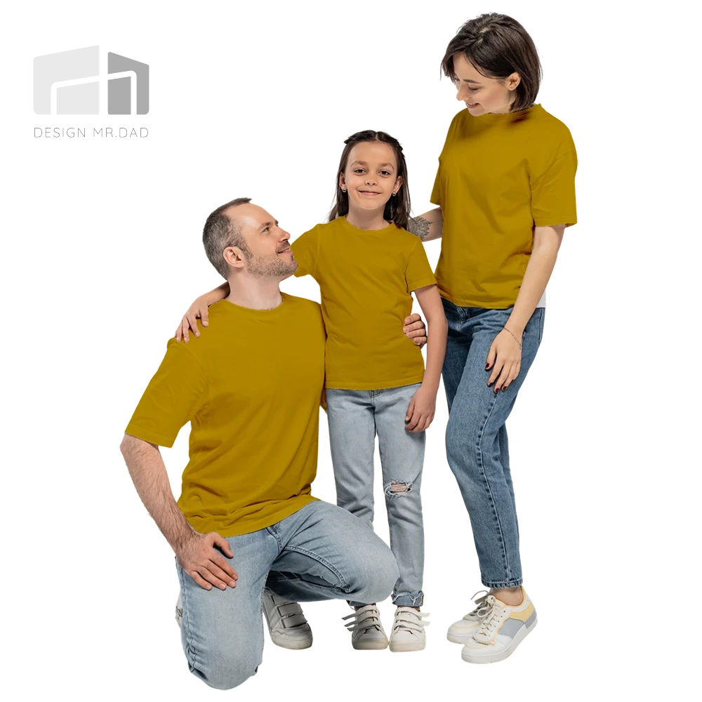 親子裝-彩虹團體絲綢感吸濕排汗T恤 (多色/不同尺寸)