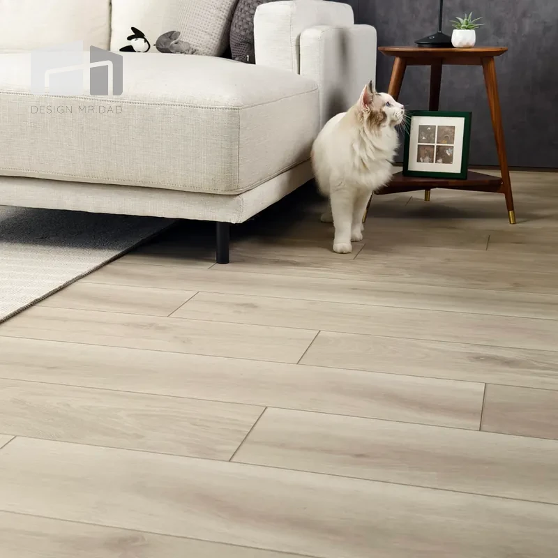 頂級spc卡扣地板-丹麥白橡木