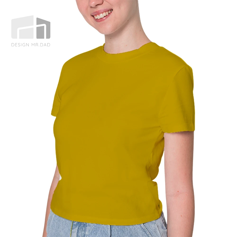 COLOR系列 | (女-卡其)彩虹團體絲綢感吸濕排汗T恤