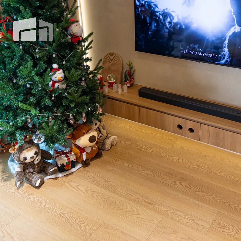 頂級spc卡扣地板4V ULTRA-摩洛哥棕柚木