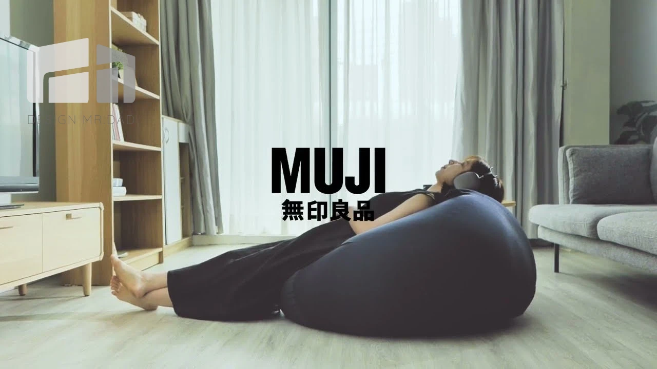 悠閒時刻，懶骨頭相伴｜懶骨頭沙發【MUJI Life】