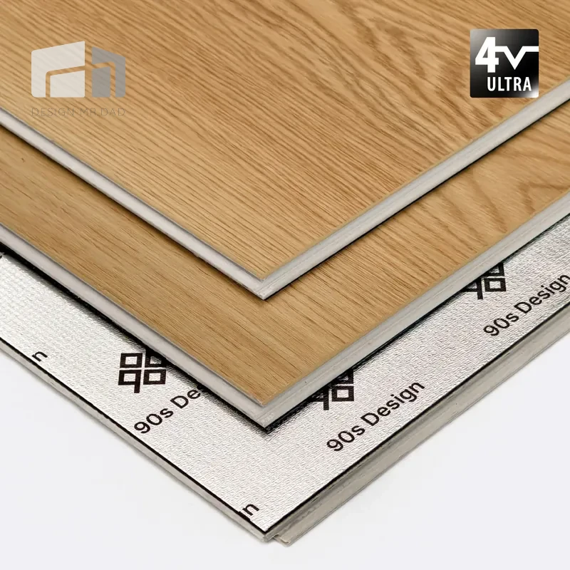 頂級spc卡扣地板4V ULTRA-摩洛哥棕柚木