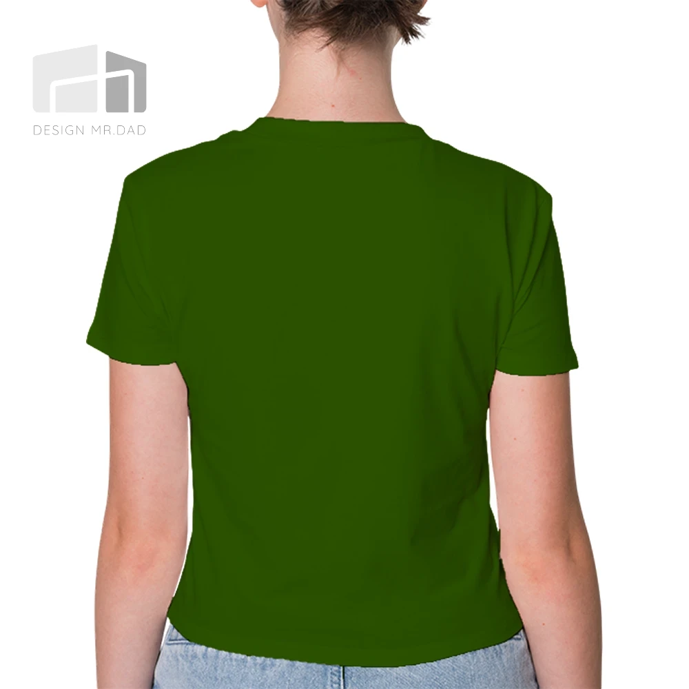 (女-綠)彩虹團體絲綢感吸濕排汗T恤