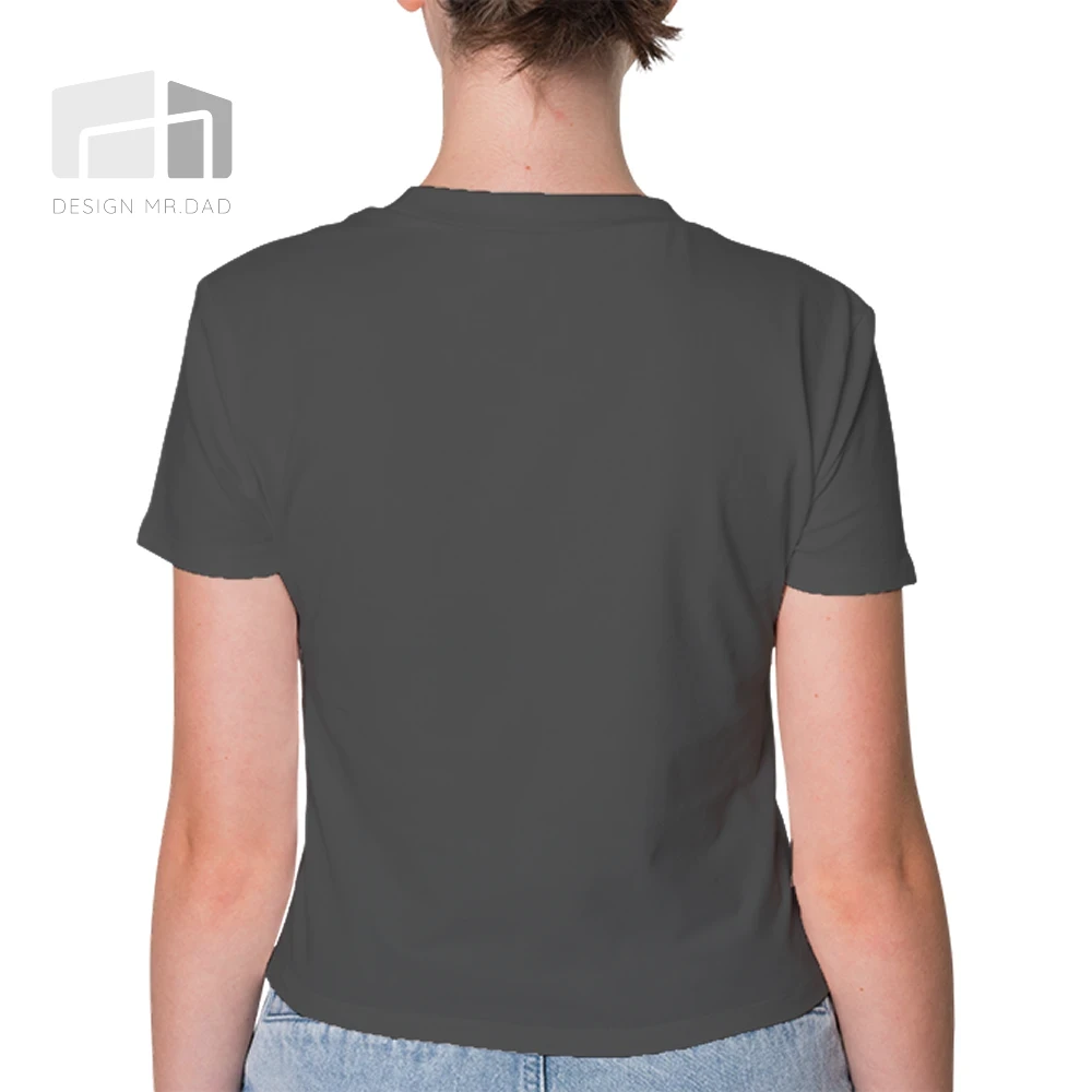 (女-黑色)彩虹團體絲綢感吸濕排汗T恤