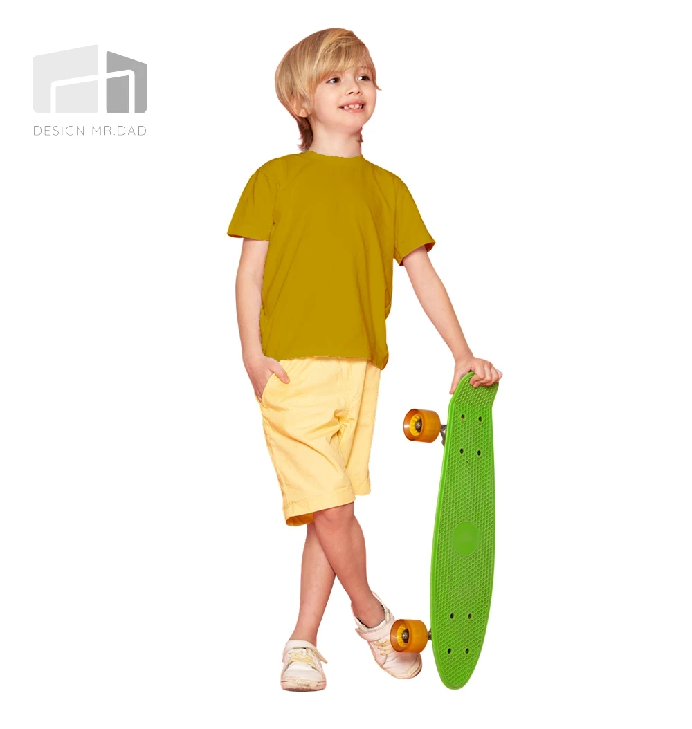 親子裝-彩虹團體絲綢感吸濕排汗T恤 (多色/不同尺寸)