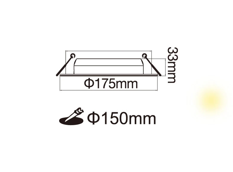 15公分三段調色崁燈