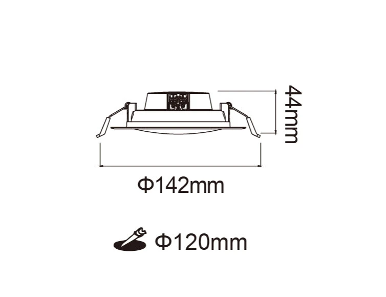 12公分奧丁崁燈