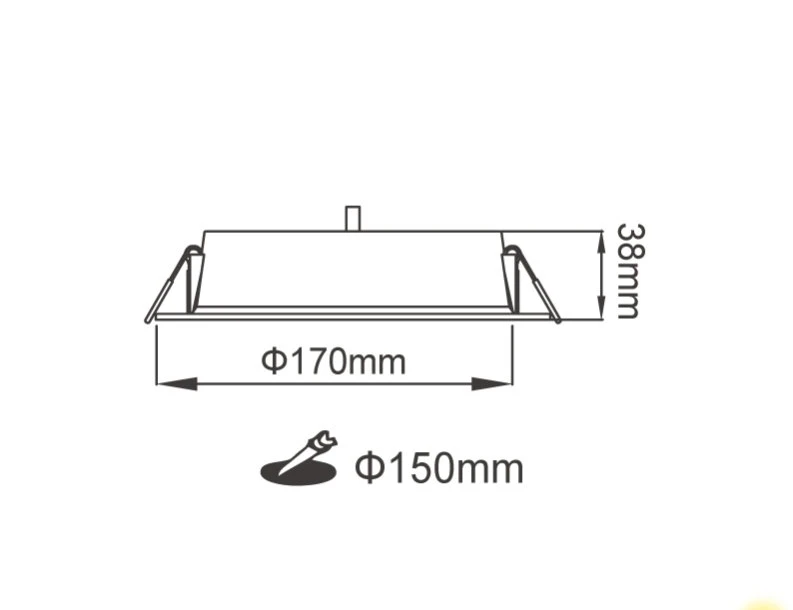 15公分尼莫防水崁燈