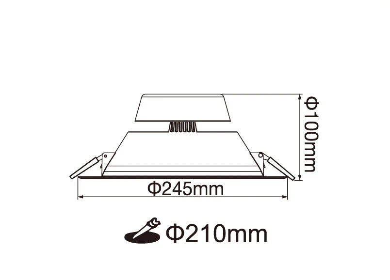 21公分索爾崁燈