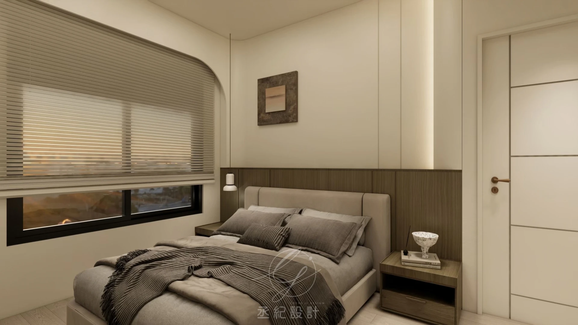 「繪上城(1)」現代奶茶・溫光圓弧與獨立更衣室