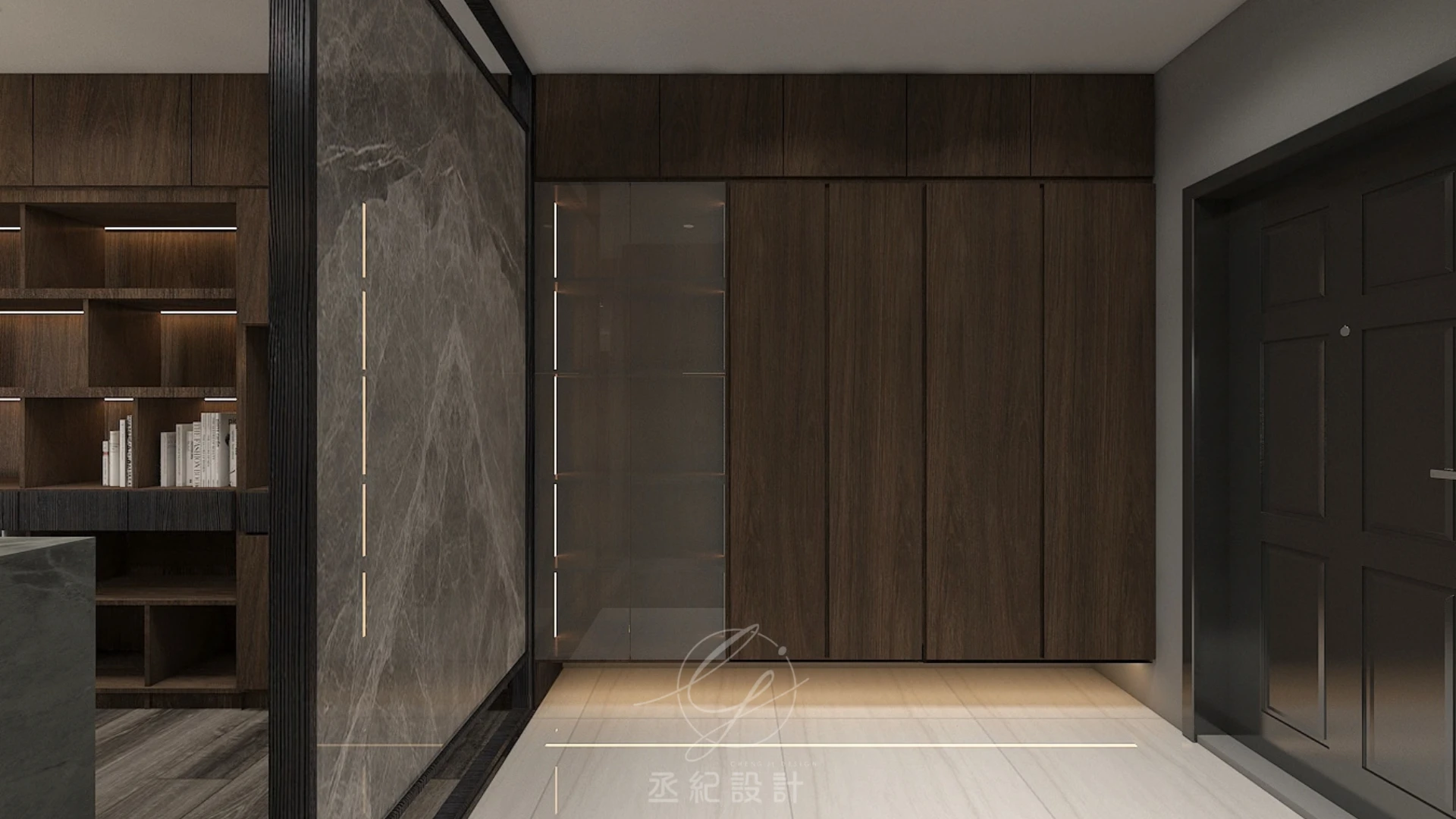 「觀雲III(1)」現代義式・深木、墨石與中島的共生