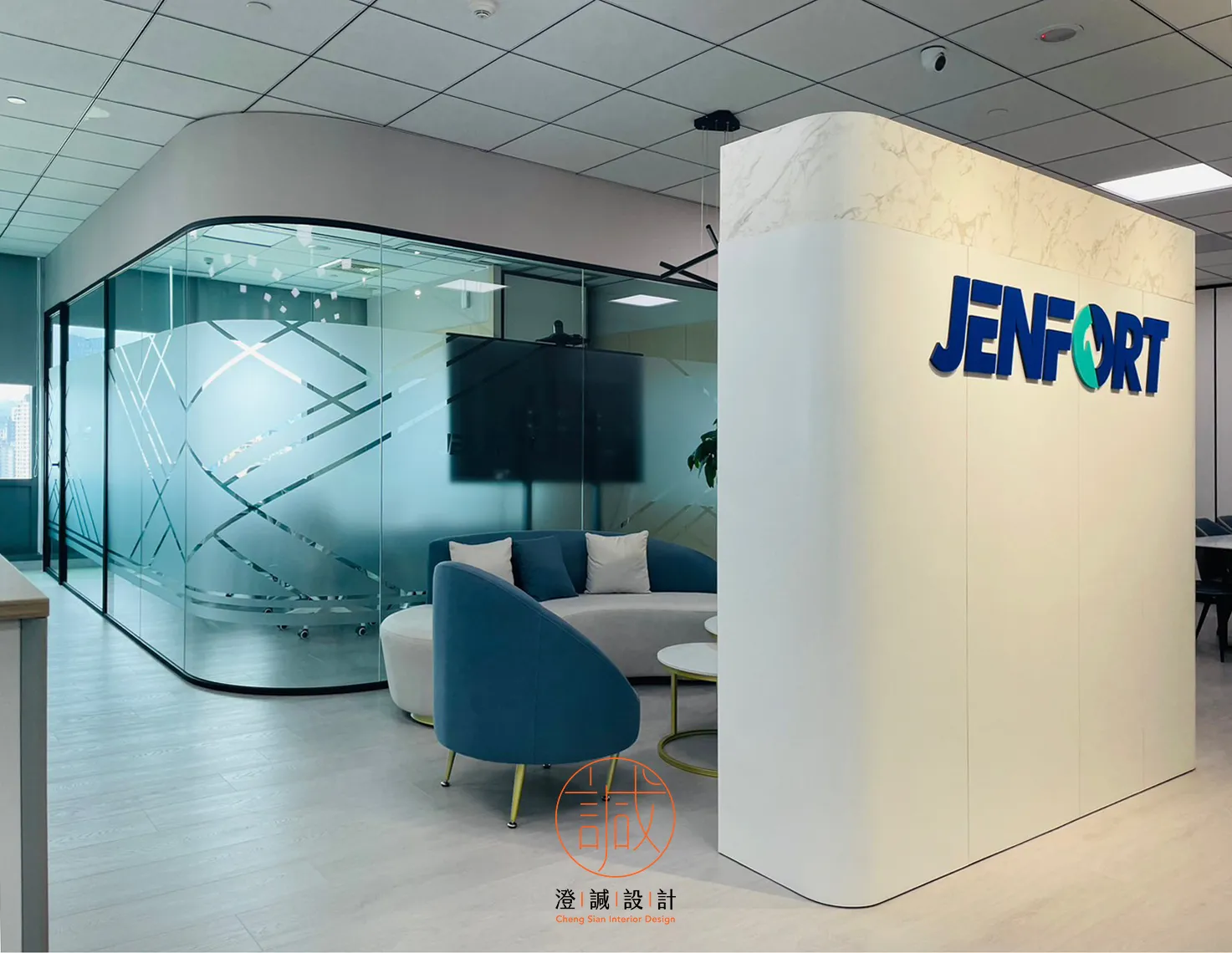 群光電子大樓捷鴻企業辦公室設計裝修案