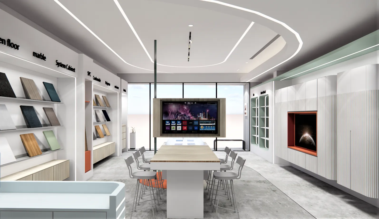 澄諴設計展間設計裝修案