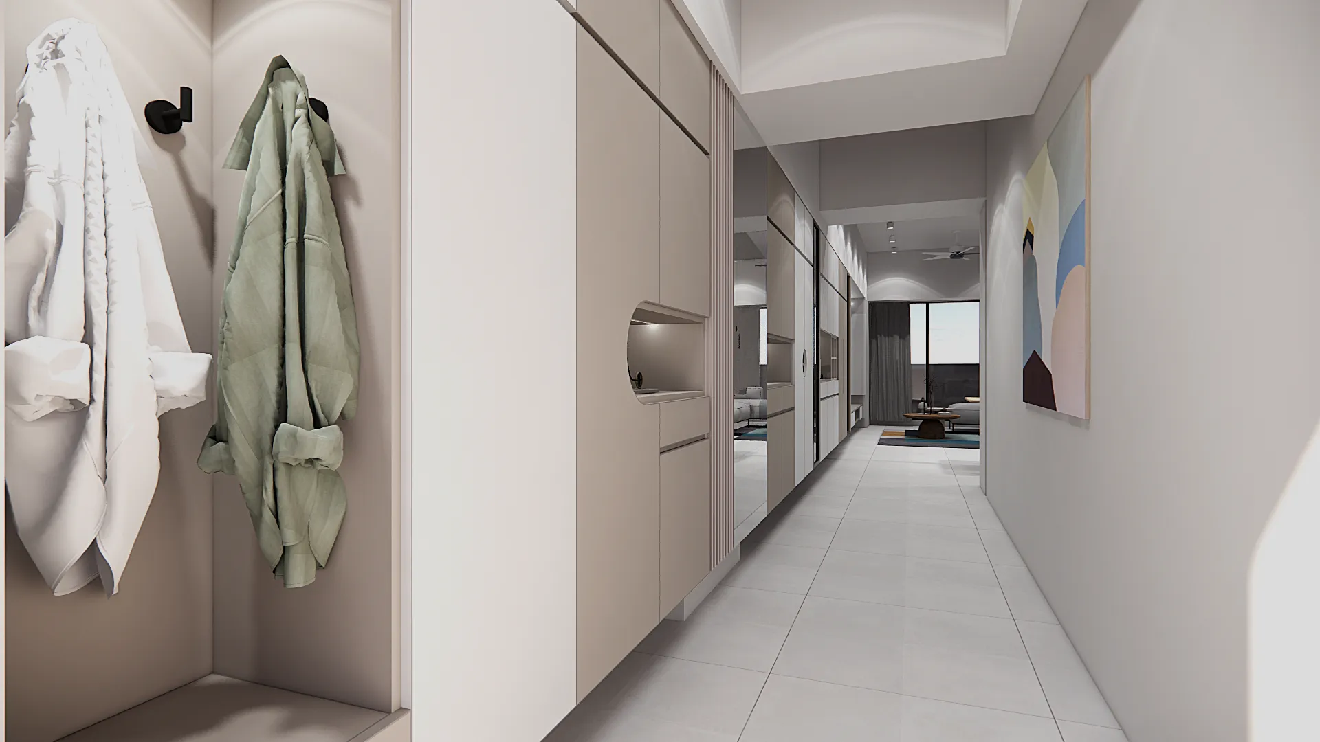 綠翡翠一抹綠邱宅室內設計裝修案