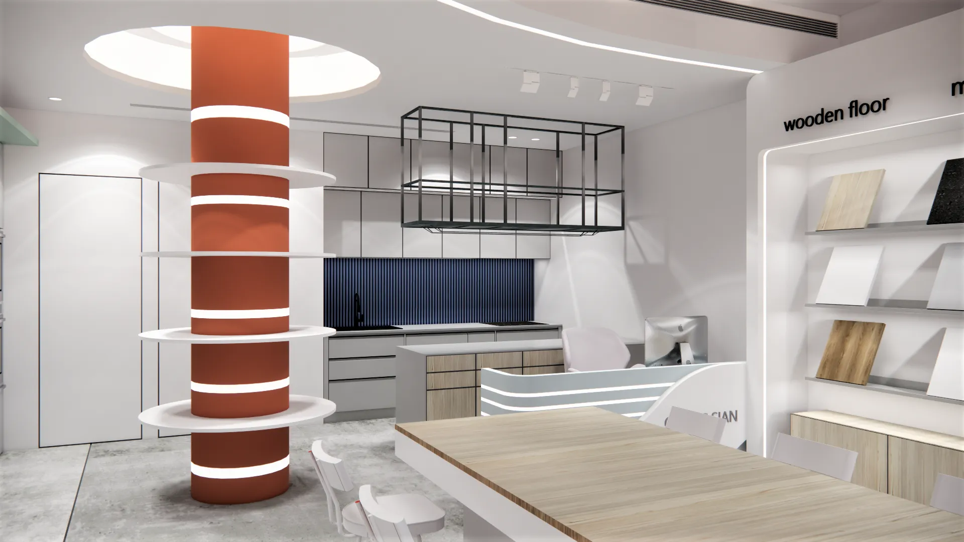 澄諴設計展間設計裝修案