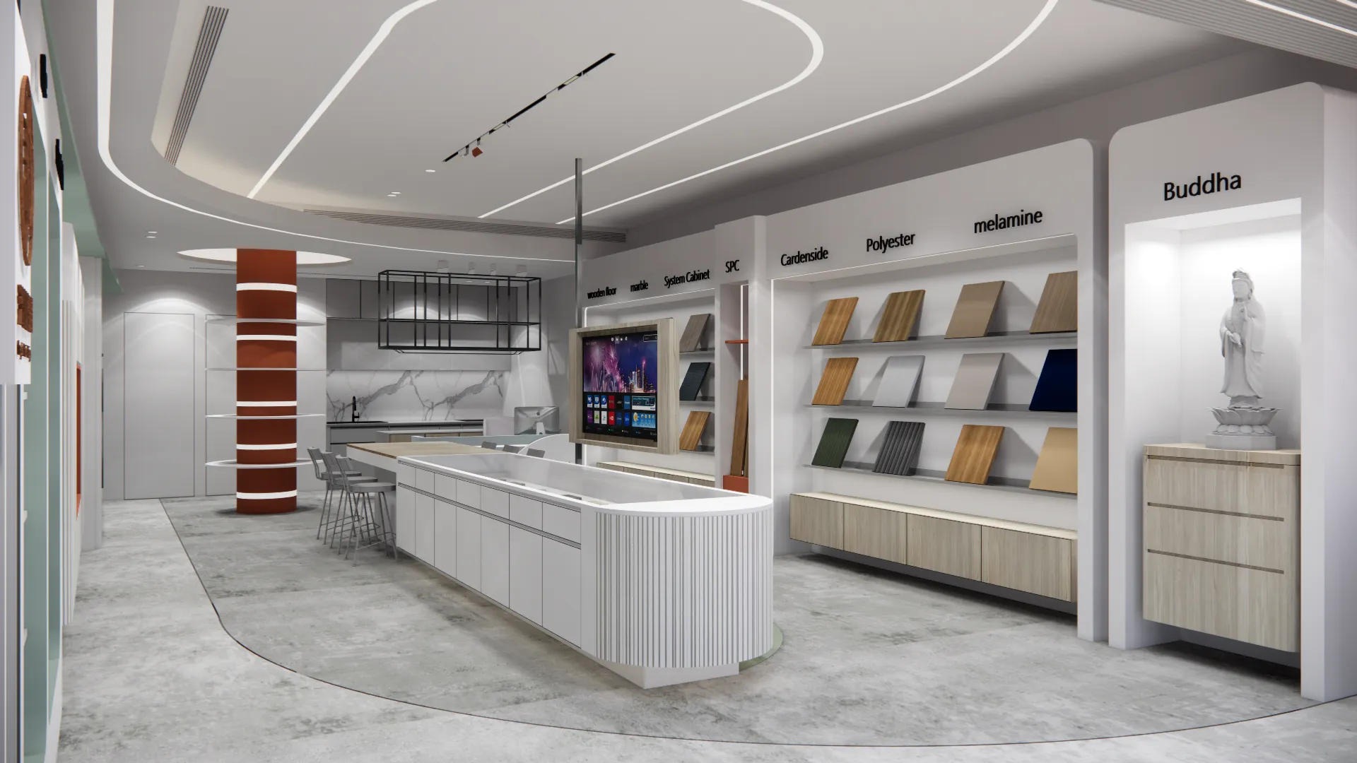 澄諴設計展間設計裝修案