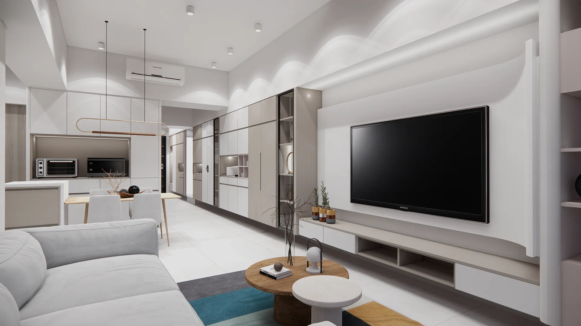 綠翡翠一抹綠邱宅室內設計裝修案