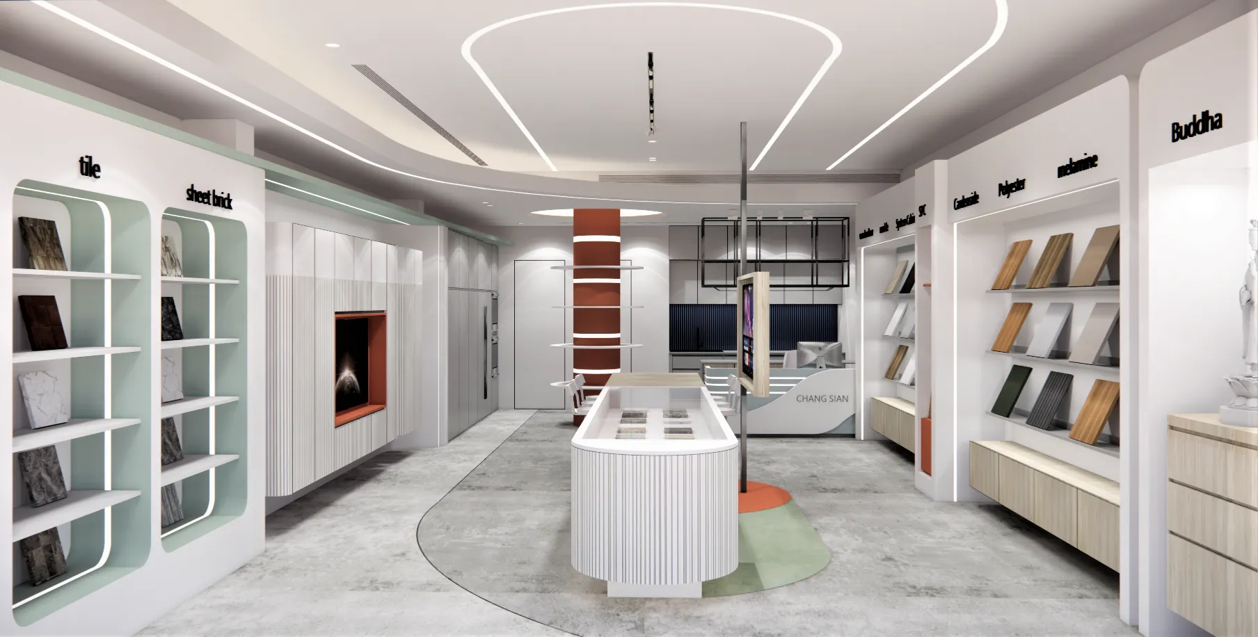 澄諴設計展間設計裝修案