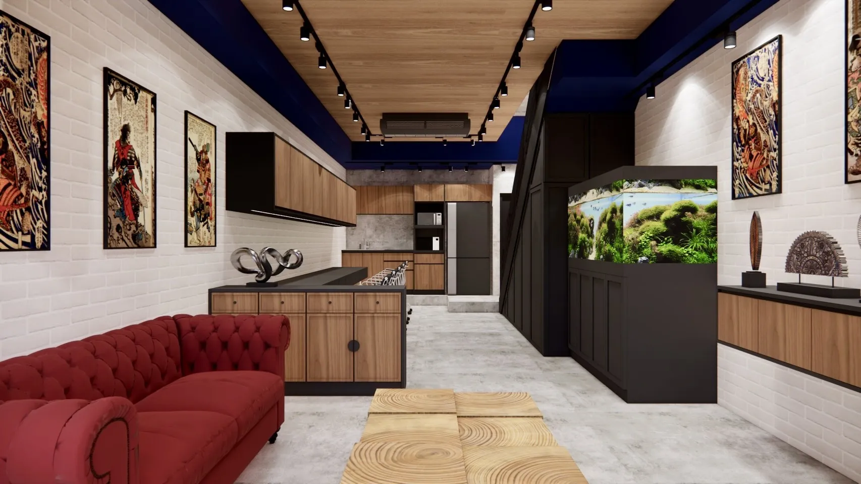 鬼谷子刺青店設計案