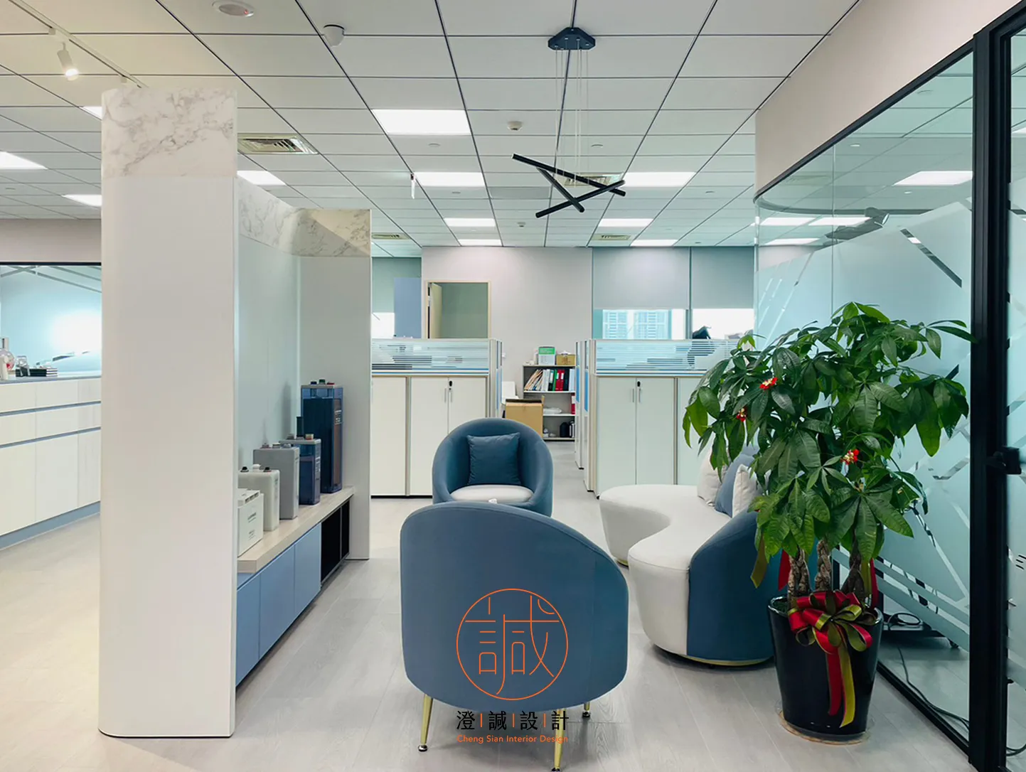 群光電子大樓捷鴻企業辦公室設計裝修案
