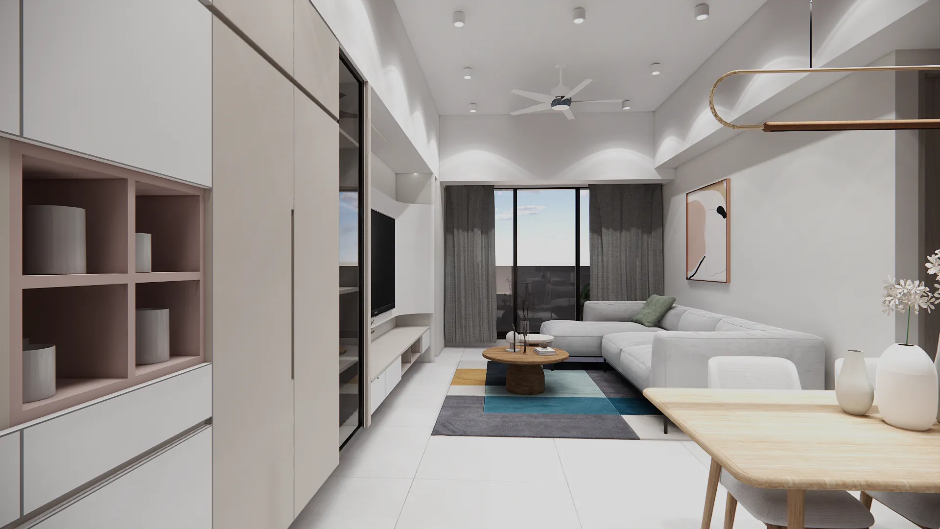 綠翡翠一抹綠邱宅室內設計裝修案