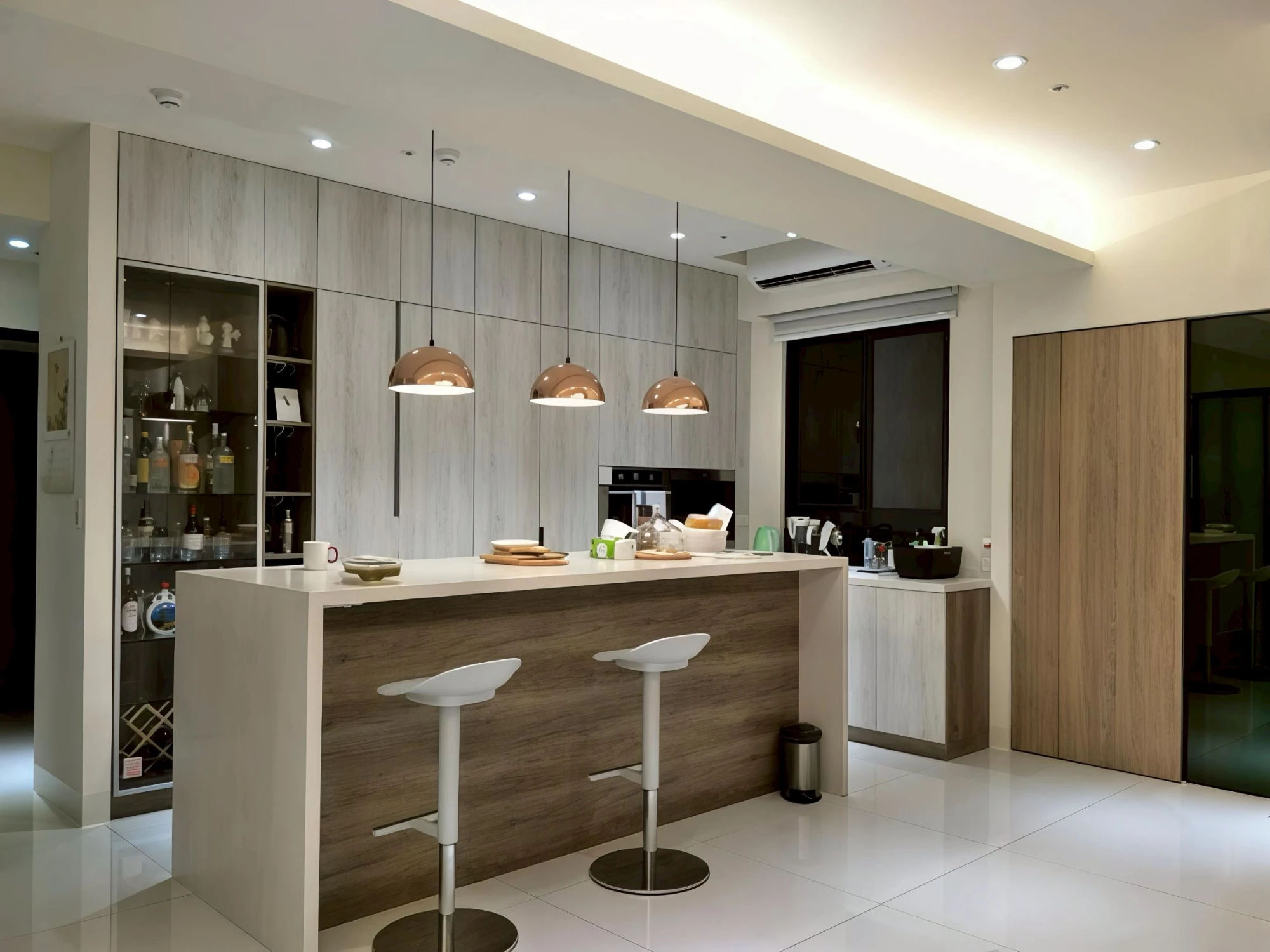 【崑庭】木質暖調 × 金光點綴