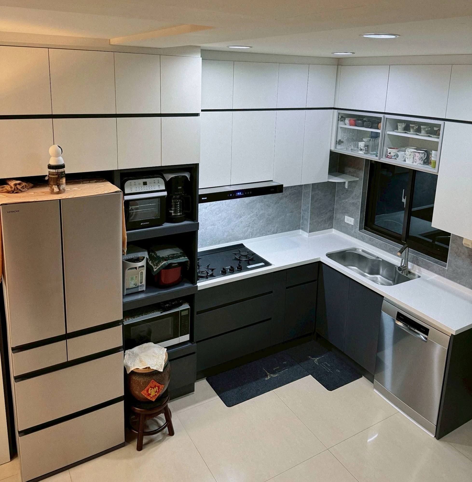 暖白木質 × 自然留白