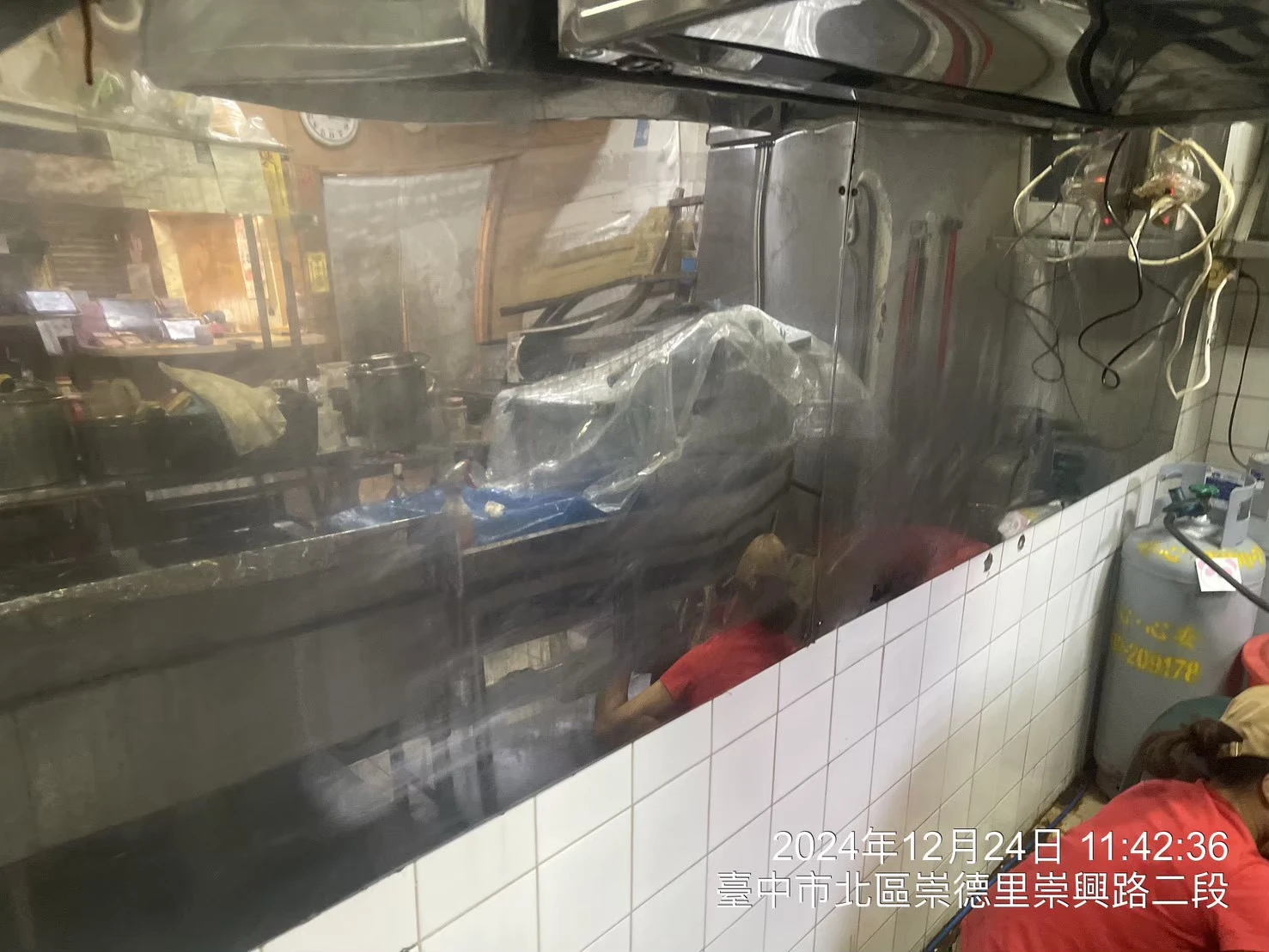 崇德路重油污清潔