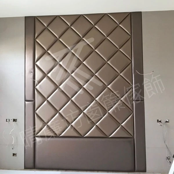 床頭裱布造型牆 及臥榻0013