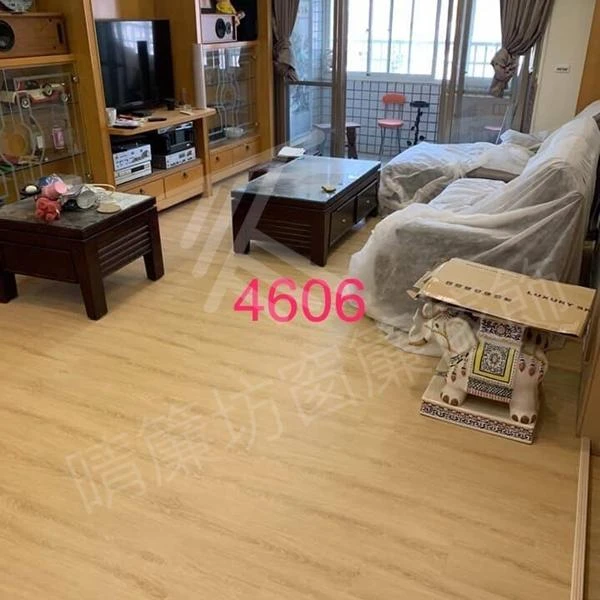 Spc防水防蟲卡扣塑膠地板4606