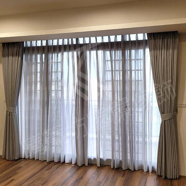 【電動遙控蛇行簾布、紗】【電動羅馬簾布、紗】【柔紗簾】【調光捲簾】【全遮光無縫絨布】【全遮光麻織面遮光布】【進口期貨窗紗