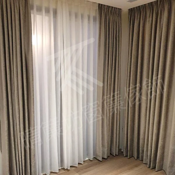 【進口燙金絨布】【進口窗紗】【進口絨布】【風琴簾】台中太平獨棟住宅案