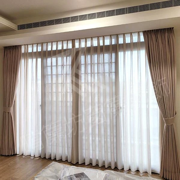 【電動遙控蛇行簾布、紗】【電動羅馬簾布、紗】【柔紗簾】【調光捲簾】【全遮光無縫絨布】【全遮光麻織面遮光布】【進口期貨窗紗