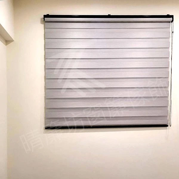 【麻織紋遮光窗簾布】【無縫窗紗】【遮、調光捲簾】北屯區公寓